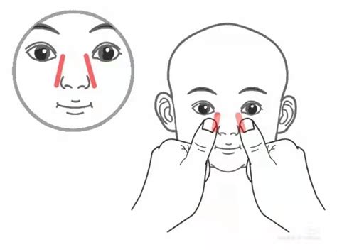 小孩子鼻子不通气按摩手法图（今天分享5个改善鼻塞的小妙招） | 说明书网