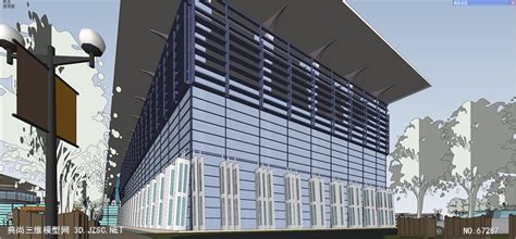 宿迁国际会议中心正式20091222 办公楼SU模型 SU建筑三维模型免费下载SU模型