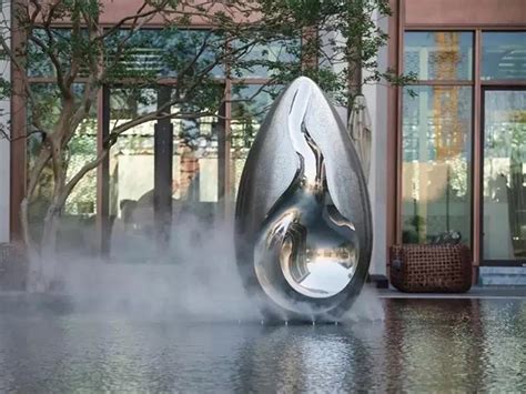 人物水景喷泉雕塑设计SU模型