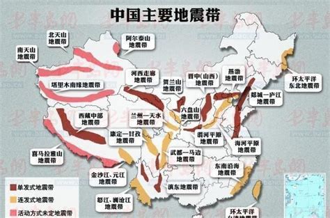 中国地震带分布图（地震带是怎么形成的） - 科猫网