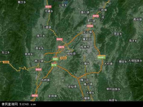 临桂区地图 - 临桂区卫星地图 - 临桂区高清航拍地图