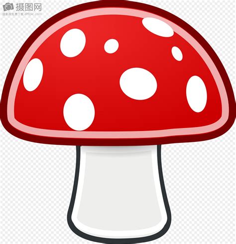 卡通可爱红色小蘑菇图片素材_免费下载_svg图片格式_高清图片400036512_摄图网