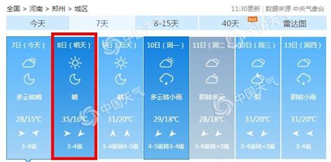 郑州天气预报七天,州天气预报15天气,州天气预报查询_大山谷图库
