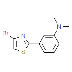 3-(4-溴噻唑-2-基)-N，N-二甲基苯胺 - CAS:1415564-87-2 - 上海科醚化学科技有限公司