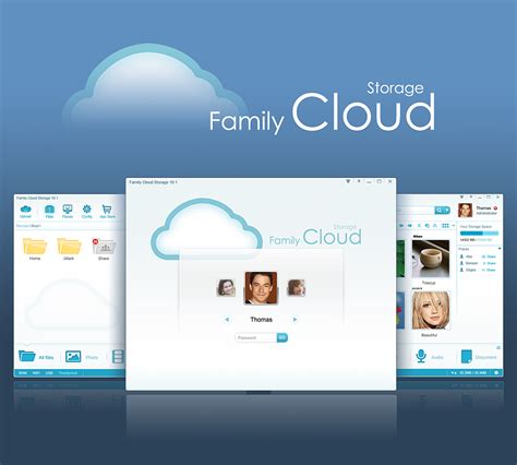 Family Cloud Storage家庭云存储系统|UI|主题/皮肤|残酷de乐章 - 原创作品 - 站酷 (ZCOOL)