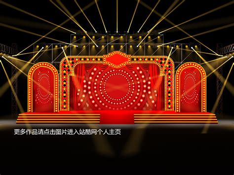 百乐门老上海舞台设计,舞台设计,模型设计/效果图,设计模板,汇图网www.huitu.com
