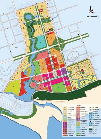 北海市冯家江新区一期建设用地控制性详细规划--设计成果展示