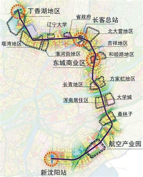 沈阳11条地铁线路规划图（最新）- 沈阳本地宝
