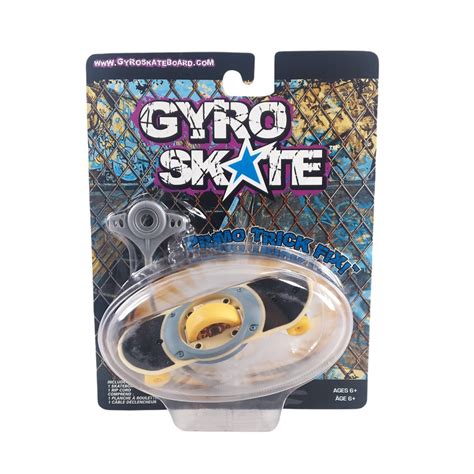 Скейт за Каскади Chippo GX Gyro Skate 390445 3-32, 2 части, Черен/Жълт ...