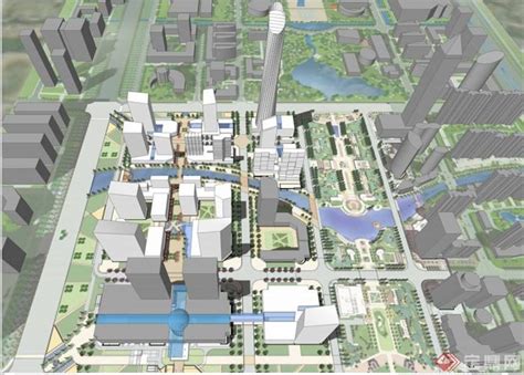 南通市北翼新城核心区控规及城市设计方案-城市规划-筑龙建筑设计论坛
