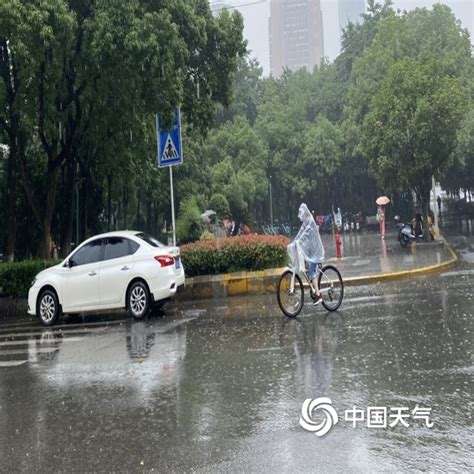 雨淋淋 湖北武汉新一轮降雨过程开启-图片-中国天气网
