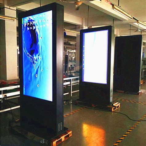43寸户外防水落地广告机立式多媒体高清显示屏网络液晶大屏播放器-阿里巴巴