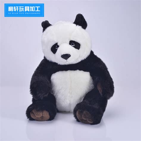 竹筒熊猫玩具毛绒抱竹子可爱花花抱枕藏熊猫抱竹筒里装大熊猫玩偶-阿里巴巴