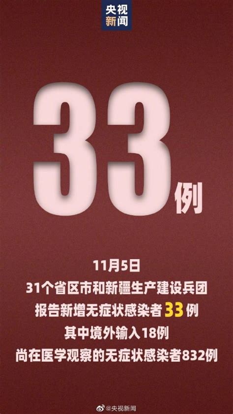 2020年11月5日31省区市新增36例确诊详情介绍- 北京本地宝