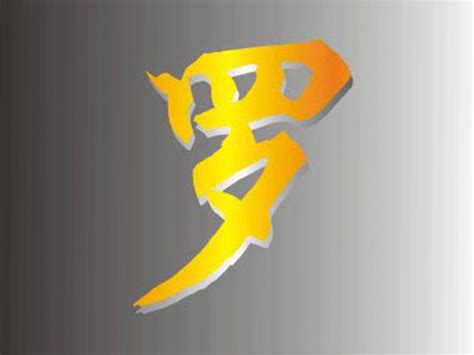 非主流头像罗姓氏
