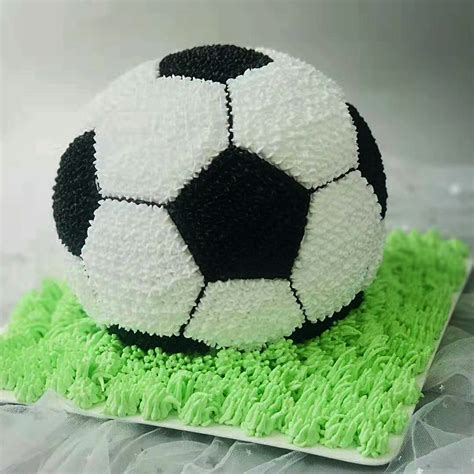 足球生日蛋糕 世界杯主题蛋糕-创意蛋糕_S015-深圳米琪轩蛋糕