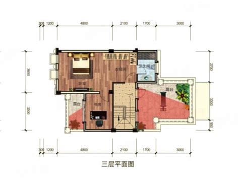 凤凰翰林苑别墅H3户型，凤凰翰林苑别墅约190.13平米户型图，朝南北朝向 - 安顺安居客