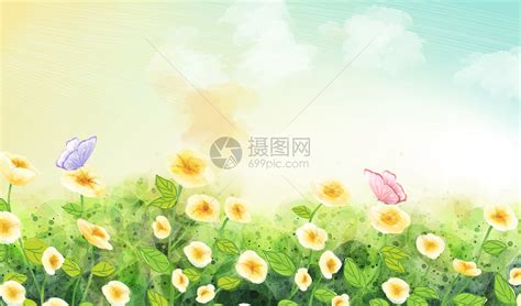 春暖花开图片素材-正版创意图片400103967-摄图网