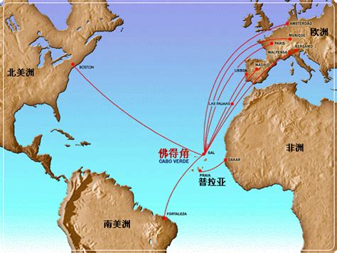 佛得角地图图片