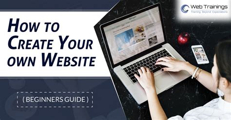 How To Create Your Own Website | Step by Step Guide - Web Trainings