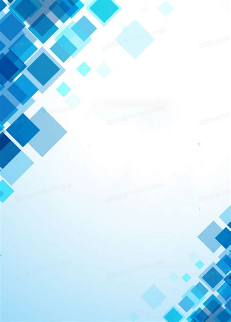 抽象蓝色方块宣传册封面设计背景背景图片素材免费下载_熊猫办公