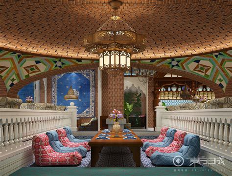 新疆乌鲁木齐空间设计_民族特色餐饮设计_酒店设计_餐厅设计_室内设计_装修设计_空间-HDD圣丹迪设计