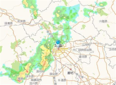 北京清晨遭雷电暴雨袭击（组图）_第一金融网