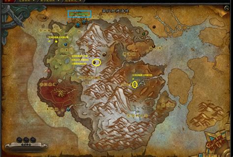 魔兽世界艾泽拉斯地图主城位置 魔兽世界的地图全部位置一览 - 52CNZZ下载
