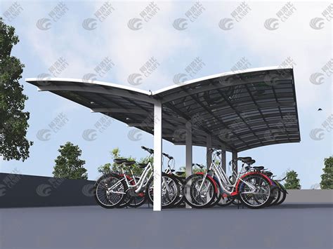 Y型自行车棚【价格 批发 公司】-江西柯洛比高端新型建材有限公司