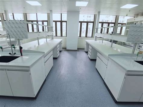 鑫广实验室工作台理化板操作台耐酸碱PP实验台 物理化学试剂柜