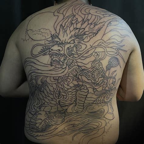 麒麟纹身图片
