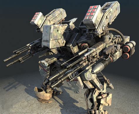 影视 科幻 科技 机甲 未来战士-cg模型免费下载-CG99