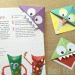 儿童创意折纸手工 萌萌哒的怪兽书签制作方法（又简单又好玩的折纸） - 有点网 - 好手艺