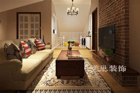 正商红河谷-130平米三居中式风格-谷居家居装修设计效果图