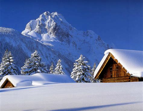 雪景图图片