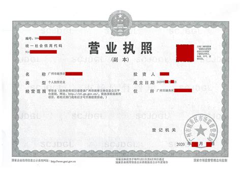 广州越秀区注册公司_广州某百货公司营业执照办理_广东华税数据