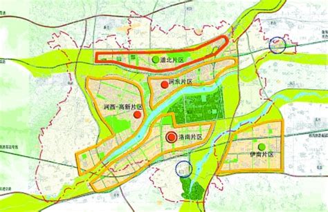 洛阳2025城市规划图,洛阳城市发展规划,洛阳城市地图_大山谷图库