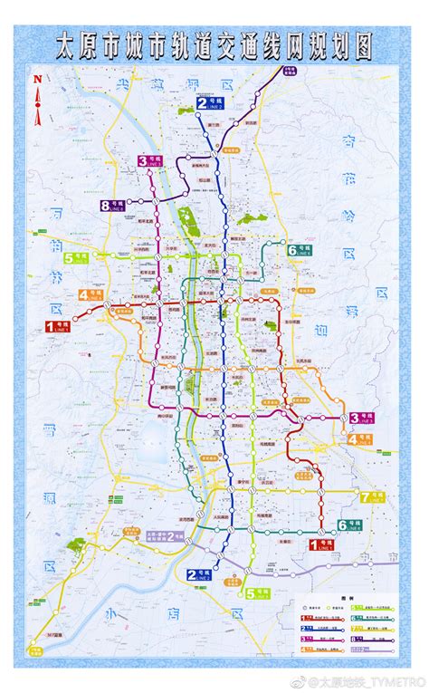太原地铁线路图（太原地铁轨道交通规划图） - 生活 - 布条百科