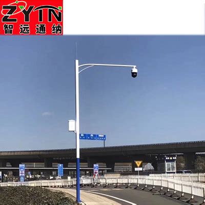 TN-BJ0013 电子警察八角监控立杆图片_尺寸规格及价格方案-北京监控立杆生产厂家