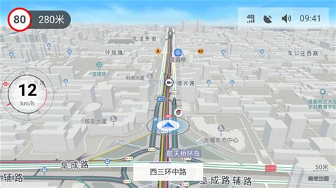 百度地图升级版车道级导航即将上线 覆盖更多城市_凤凰网
