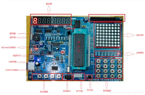 51/AVR单片机开发板电路原理图+板载资源介绍 - 51单片机