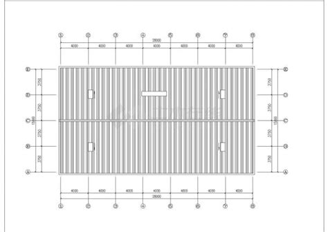 台州市某大型工厂2层钢结构生产厂房全套结构设计CAD图纸_工业建筑_土木在线