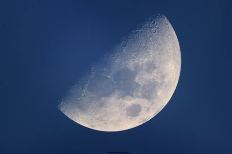 白天拍的月亮2015·2·26初八-牧夫天文网 - Powered by Discuz!