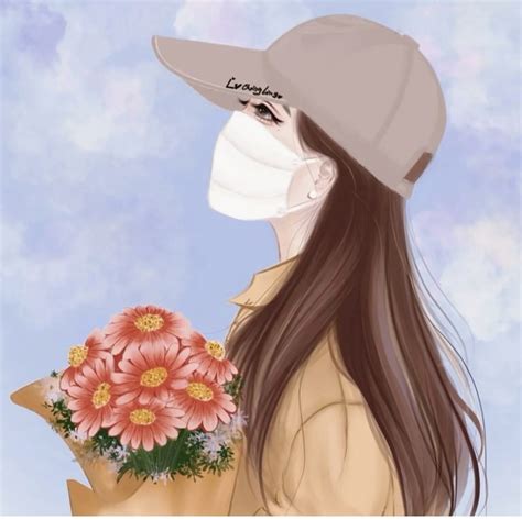 温柔头像动漫女生背影