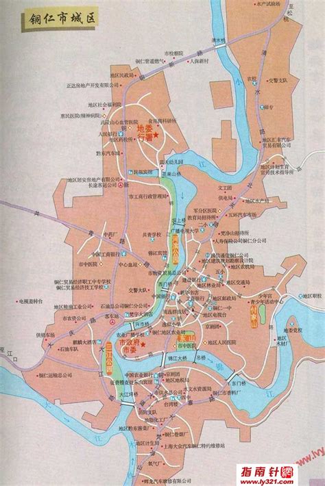 贵州铜仁市区地图_铜仁地图库