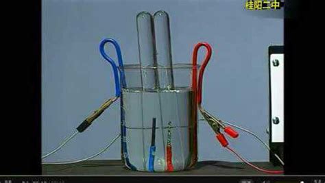 初中化学演示实验：电解水实验