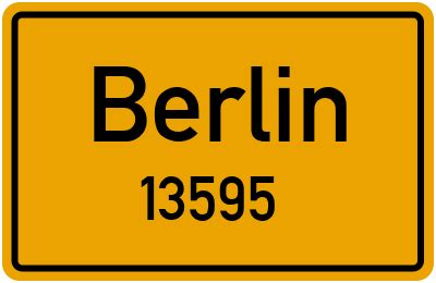 13595 Berlin Straßenverzeichnis: Alle Straßen in 13595