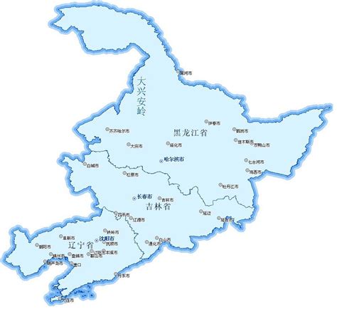 华北东北地区的地图AI素材免费下载_红动中国