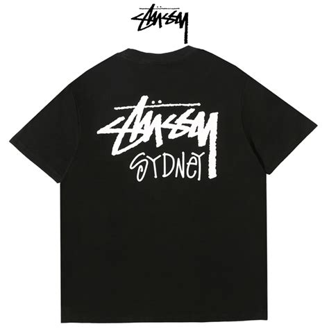 STUSSY斯图西 经典立体骰子印花短袖T恤 男女夏季新款-Stussy品牌-美乐淘潮牌汇