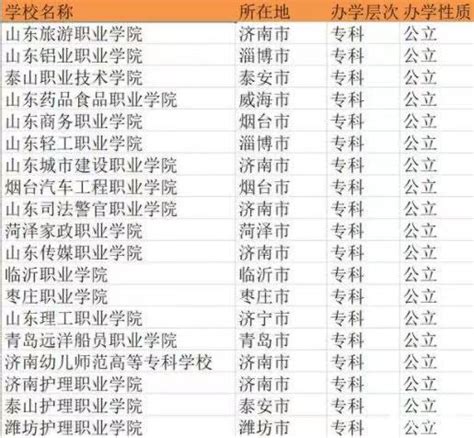 青岛的公办专科学校有哪些？青岛的公办专科学校排名